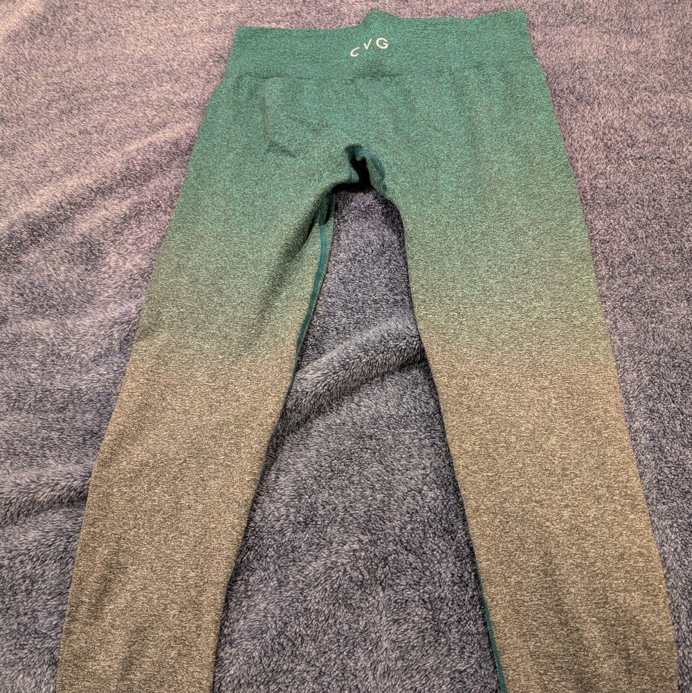 Constantly Varied Gear, Med Jesse Graff Seamless Teal Ombre Full Length